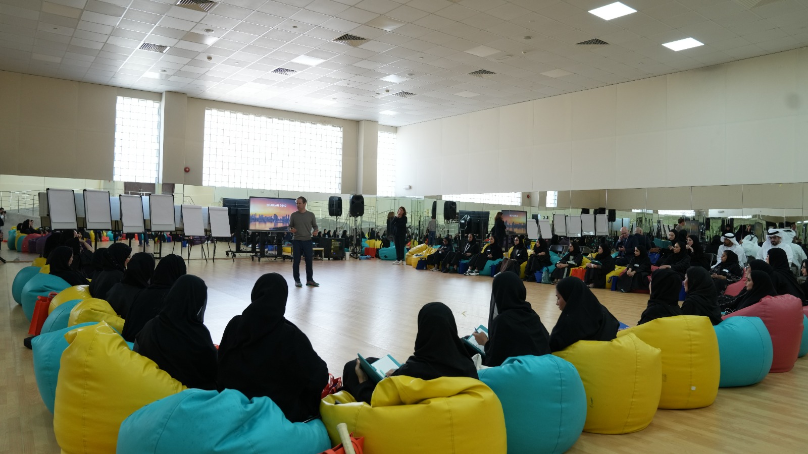  Powerful presence of “Sharjah Women” in the “Sports Leadership” program