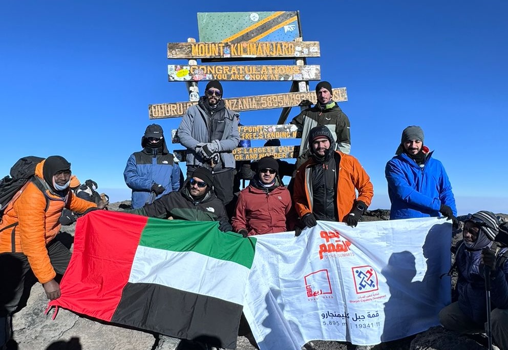 Sharjah Capability Development Reaches Mount Kilimanjaro Summit